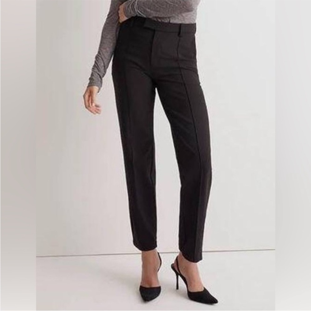 Madewell NWT The Tall Fairbanks Pants Size 6T in True Black